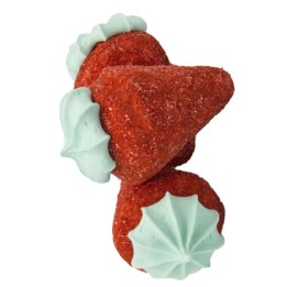 Fresas Rojas Merengue 60gr Bolsa 25 unidades - 1500gr